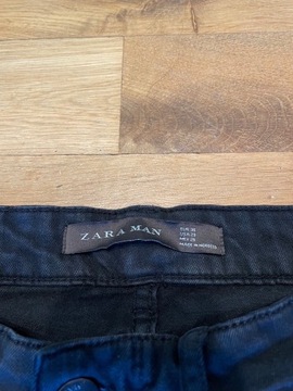 ZARA MAN MĘSKIE MODNE SPODNIE JEANSOWE SLIM Roz.36