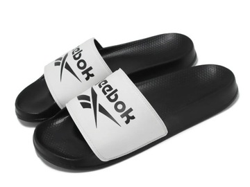 Klapki Męskie Reebok 100063274 FULGERE SLIDE Czarne 42