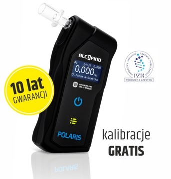 Алкотестер Alcofind POLARIS + калибровка + громкоговоритель