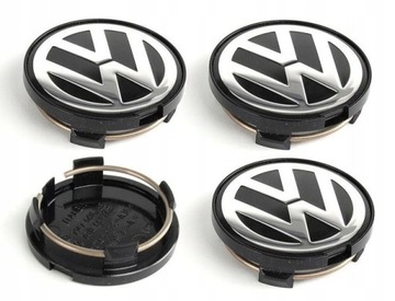 VW 63mm NOWE DEKIELKI 4 SZTUKI KOMPLET
