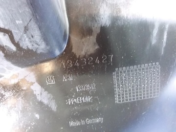OPEL ASTRA J PODBĚH PŘEDNÍ PRAVÉ 13432427