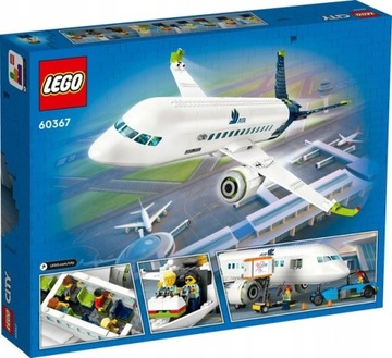LEGO CITY 60367 ПАССАЖИРСКИЙ САМОЛЕТ В ПОДАРОК ​​НОВЫЙ