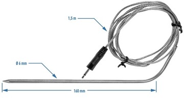 Зонд термометра 185800 185609