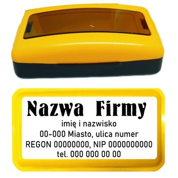 КАРМАННЫЙ штамп на 4 строки текста Wagraf fimienna Small COLORS