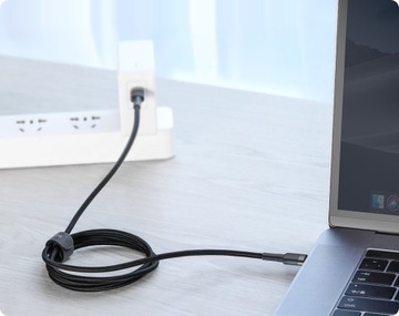 КАБЕЛЬ BASEUS STRONG USB-C ДЛЯ БЫСТРОЙ ЗАРЯДКИ TYPE-C TYPE-C PD 60W QC 3.0 1M