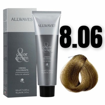 ALLWAVES Color Cream 8.06 100ml farba do włosów
