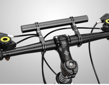 КРЕПЛЕНИЕ НА РУЛЬ ВЕЛОСИПЕДА ДОПОЛНИТЕЛЬНОЕ УДЛИНЕНИЕ РУЛЯ