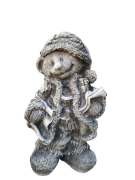 FIGURA ogrodowa, BETONOWY jeżyk do dekoracji