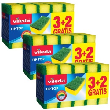 Губки для посуды Vileda профильные 5 шт.