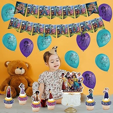 Набор воздушных шаров для украшения дня рождения Encanto - 38 шт.