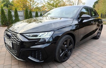 Audi A3 8Y Sportback-e 1.4 TFSI-e 245KM 2021 AUDI A3 Sportback-e 245KM Skóra Zarejestrowany 1 Właściciel