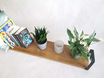 Полка LOFT полка с боковым краем, очень большая