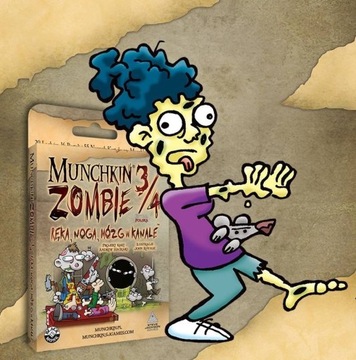 Munchkin Zombie 3/4 Dodatek do Gry