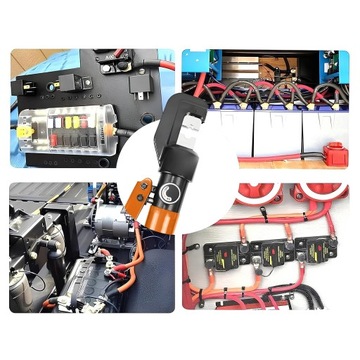 ZACISKARKA DO TULEJEK PRASKA DO KABLI SZEŚCIOKĄTNA HYDRAULICZNA + WALIZKA