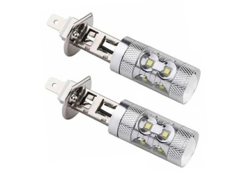 ZESTAW ŻARÓWKI H1 LED CREE LAMPA ŻARÓWKA 8000LM 2x