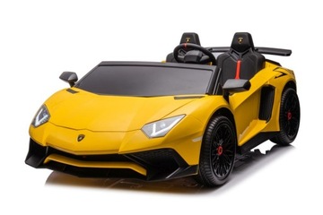 Автомобильный аккумулятор Lamborghini XXL A8803 Желтый 24В