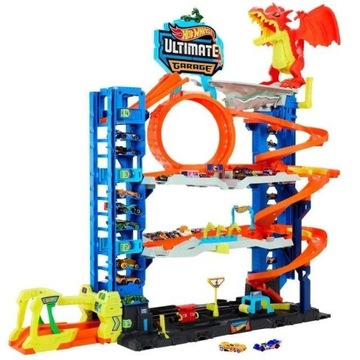 HOT WHEELS CITY MEGA GARAŻ ATAK SMOKA HKX48