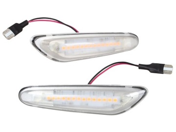 PLAVACÍ SMĚROVKY LED DO BMW 5 E60 E61