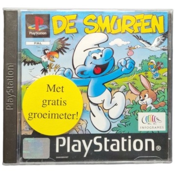 THE SMURFS - SMERF PlayStation (PSX,PS1,PS2) #1