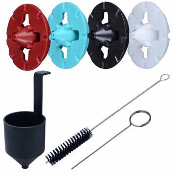 ПИСТОЛЕТ ДЛЯ ПОКРАСКИ СТЕН 700ВТ 4 НАСАДКИ 1200МЛ БОЛЬШОЙ НАБОР