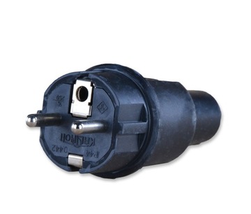 UNI-SCHUKO 9002210 WTYCZKA GUMOWA WTYK 230V IP44