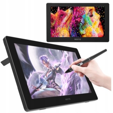 ПРОФЕССИОНАЛЬНЫЙ графический планшет BOSTO X5 N100 8 ГБ 256 ГБ С WIDOWS 10 PEN