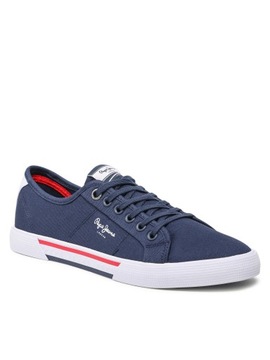 Pepe Jeans Tenisówki Brady Men Basic PMS30816 Navy 595