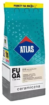 Fuga Ceramiczna 018 Beż Pastelowy 2kg Atlas