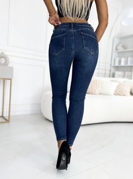 Удобные эластичные брюки SKIN JEANS с высокой талией M.SARA, размер M