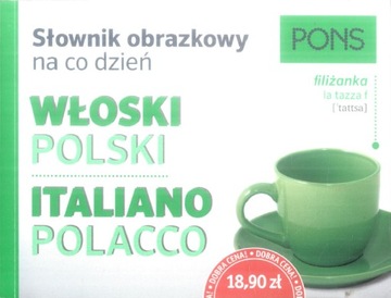 Słownik obrazkowy na co dzień włoski-polski