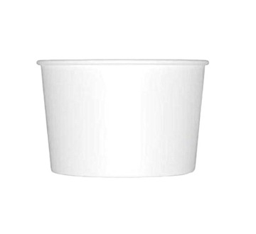 Miski Miseczki Papierowe na lody deser PLASTIC FREE BIO 360 ml - 25 szt.