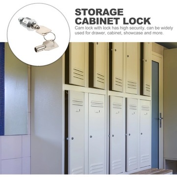 Замки для шкафа, ключи, ящик для инструментов, цилиндрический кулачковый файл