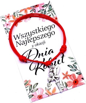 BRANSOLETKA PREZENT NA DZIEŃ KOBIET DZIEWCZYNKA ZESTAW PREZENTOWY WRÓŻKA