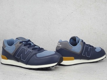 NEW BALANCE 574 GC574LX1 BUTY DAMSKIE SKÓRA GRANAT