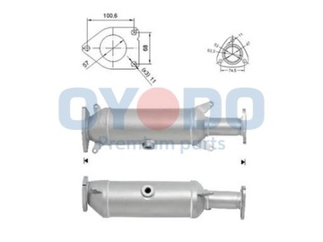 OYODO 10N0085-OYO Katalizator