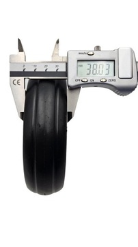 Kółko 15cm do wózka spacerowego, na zakupy, psiego, na oś 6mm, S2