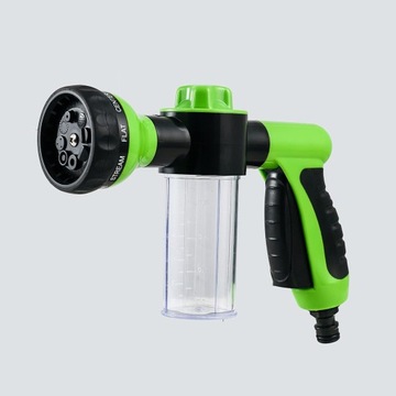 РУЧКА ПИСТОЛЕТА С ДОЗАТОРОМ ДЛЯ УДОБРЕНИЙ, ПОЛИВА, МОЙКИ АВТОМОБИЛЯ, 8 РЕЖИМОВ
