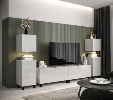 Meblościanka Nowoczesna Salon Meble N106 1A