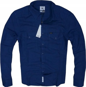 LEE koszula slim fit bright navy S