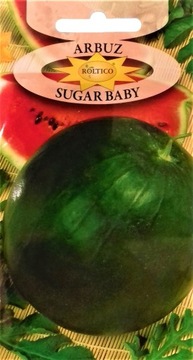 Arbuz Sugar Baby plenny soczysty bardzo smaczny nasiona 1g