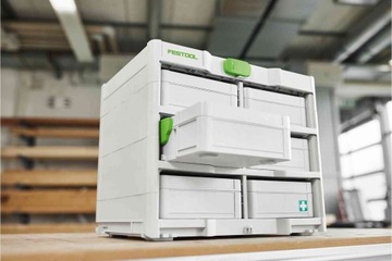 Systainer SYS3 S 76 z przegródkami do stojaka FESTOOL 577808