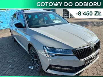 Skoda Superb III Scout 2.0 TDI SCR 200KM 2024 Skoda Superb Sportline 2.0 TDI 200KM DSG 4x4 Selection Hak Nawigacja