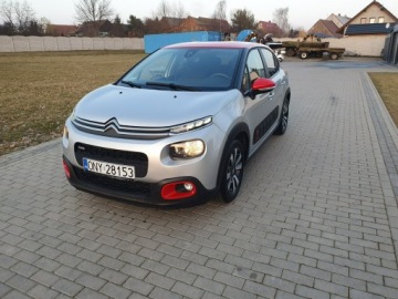 Citroen C3 III Hatchback 1.2 PureTech 82KM 2017 Citroen C3 1.2 Benzyna 82KM 75tys.km 2017r Raty, zdjęcie 1