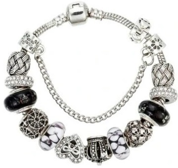CHARMS BRANSOLETKA MODUŁOWA MURANO BEADS