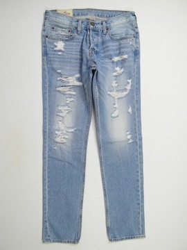 HOLLISTER SPODNIE JEANS W32 L32 BDB STAN