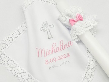 ПРИБЫЛЬНАЯ СВЕЧА НА КРЕСТИЕ - ВЫШИВКА