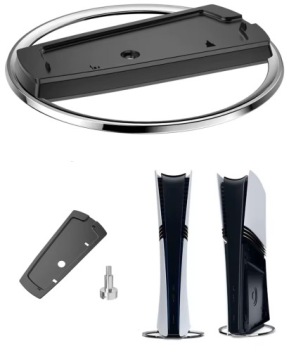 Вертикальная подставка с крышкой для PlayStation 5 PS5 FAT / Slim / Pro