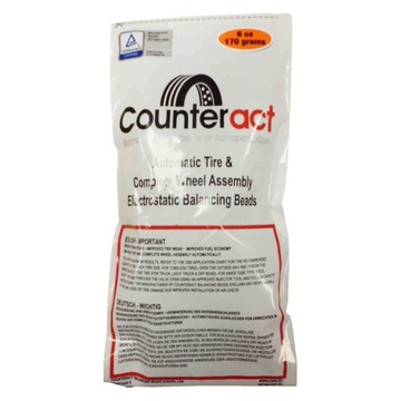 Proszek kulki COUNTERACT 6 uncji 170 g do dynamicznego wyważania kół opon