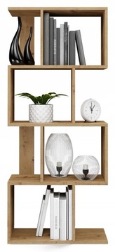 Otwarty regał MODUŁOWY dąb artisan 60x140x30 noo