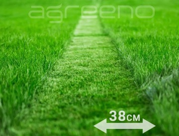 ЭЛЕКТРИЧЕСКАЯ ГАЗОНОКОСИЛКА 2600ВТ 38СМ 45Л С РЕГУЛИРОВКОЙ AGREENO 2x НОЖ